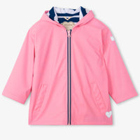 Hatley splash jacket- pink