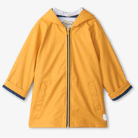 Hatley splash jacket- yellow and navy